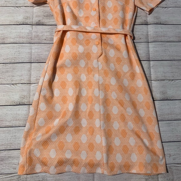🔥Host pick🔥Vintage coral polka dot dress - Picture 15 of 16